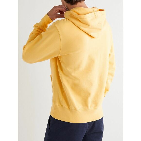 Birdwell - Cayucos Logo-Embroidered Cotton-Jersey Hoodie - Picture 2 of 6